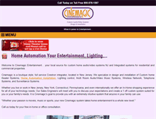 Tablet Screenshot of cinemagicllc.com